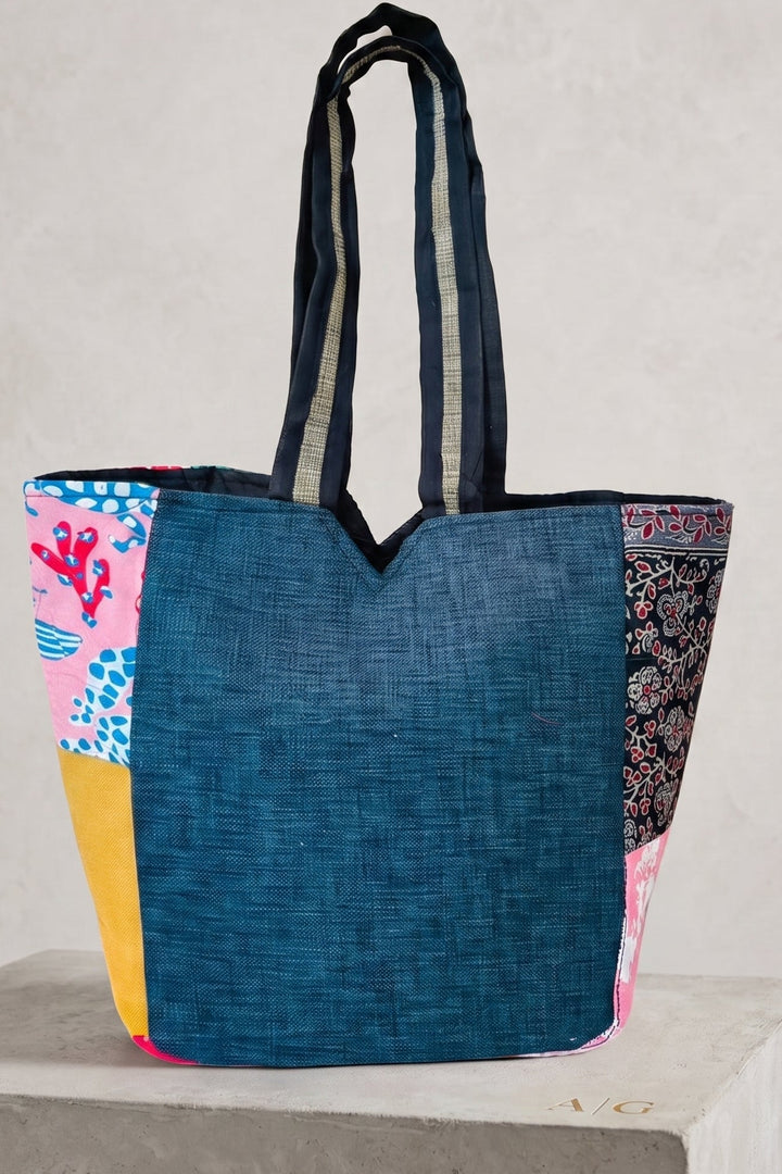 Patchwork Harmony- Tote Bag