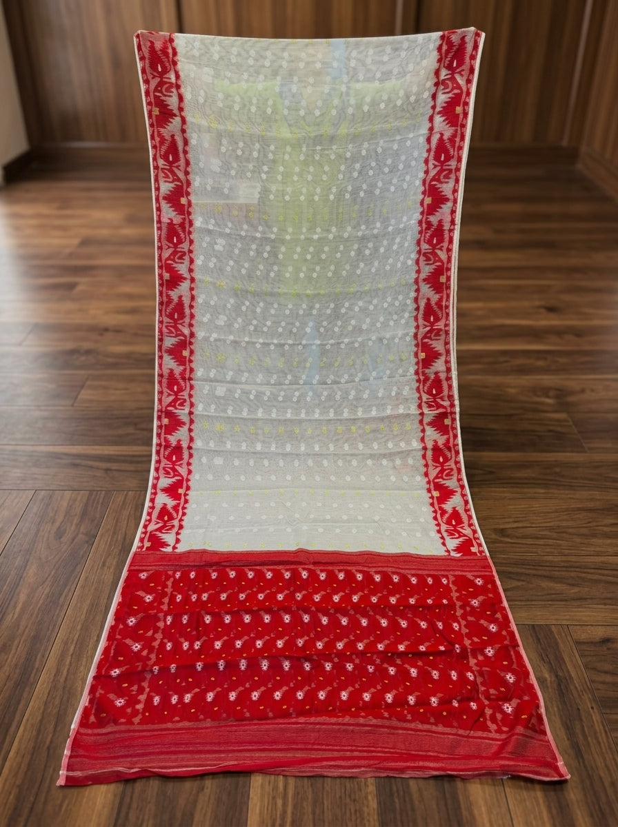 Janopriyo - Jamdani Saree