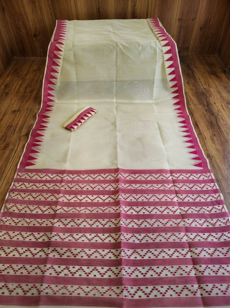 Rangamaya Dhakai Jamdani  Saree