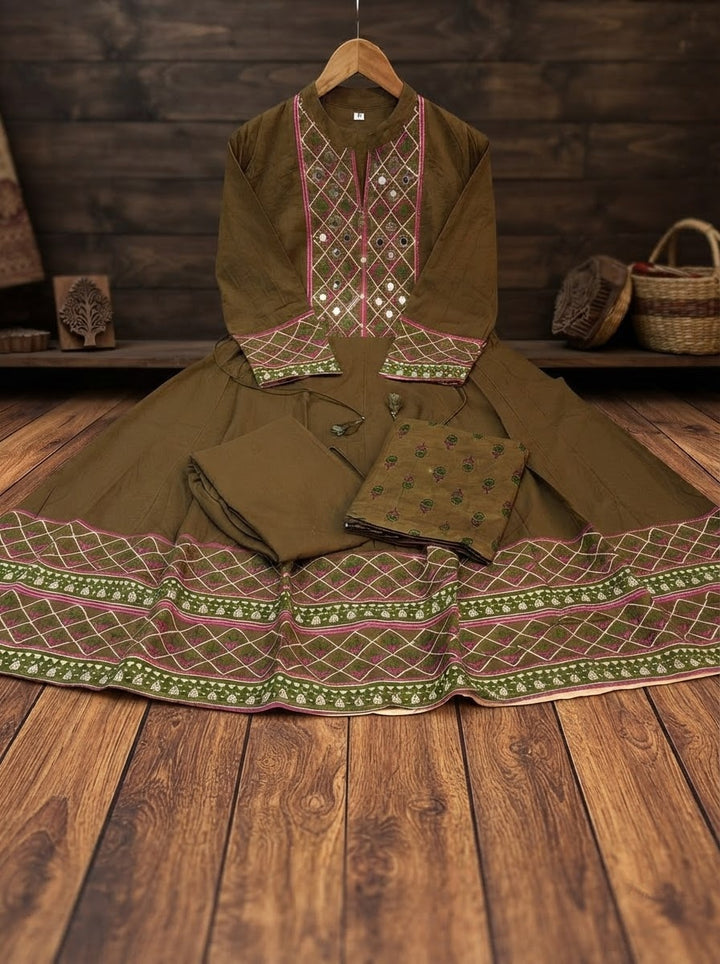Mystic Reverie Cotton Kurti Set