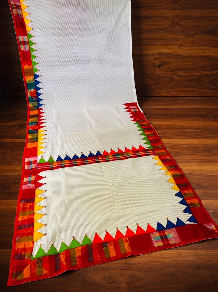 Dirgho Kahini- Temple Saree