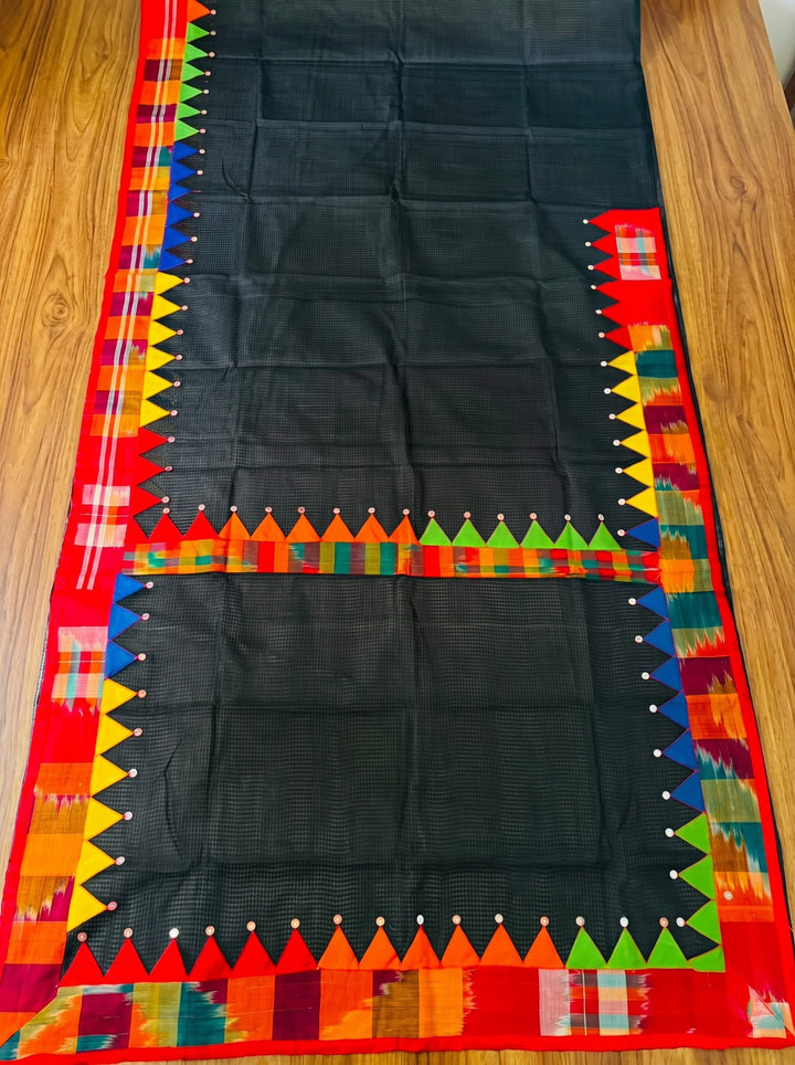 Dirgho Kahini- Temple Saree