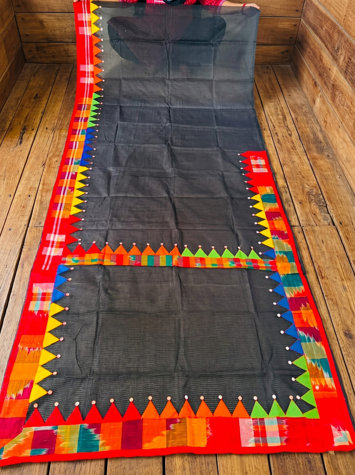 Dirgho Kahini- Temple Saree