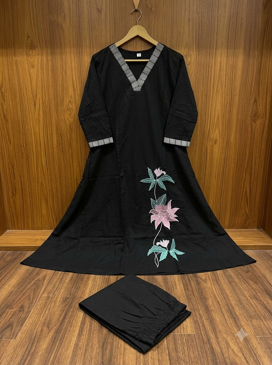 Avika Cotton Kurti Set