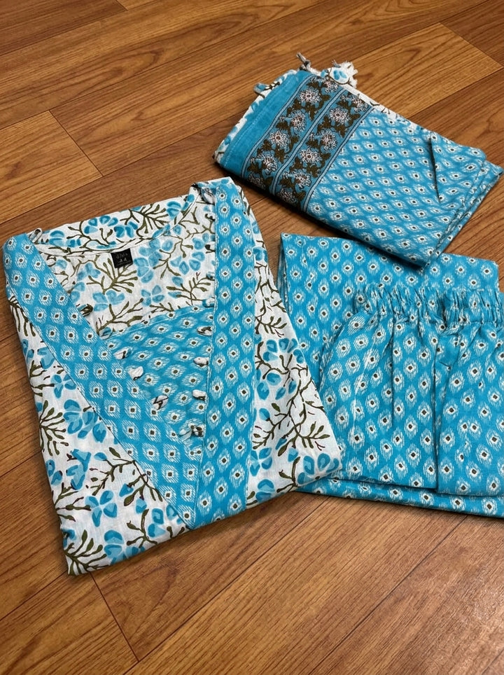 Jaipur Kurta Pant Dupatta Set