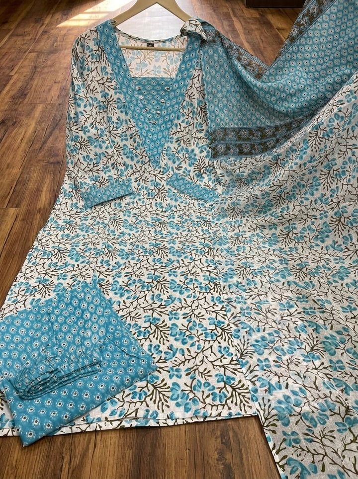 Jaipur Kurta Pant Dupatta Set