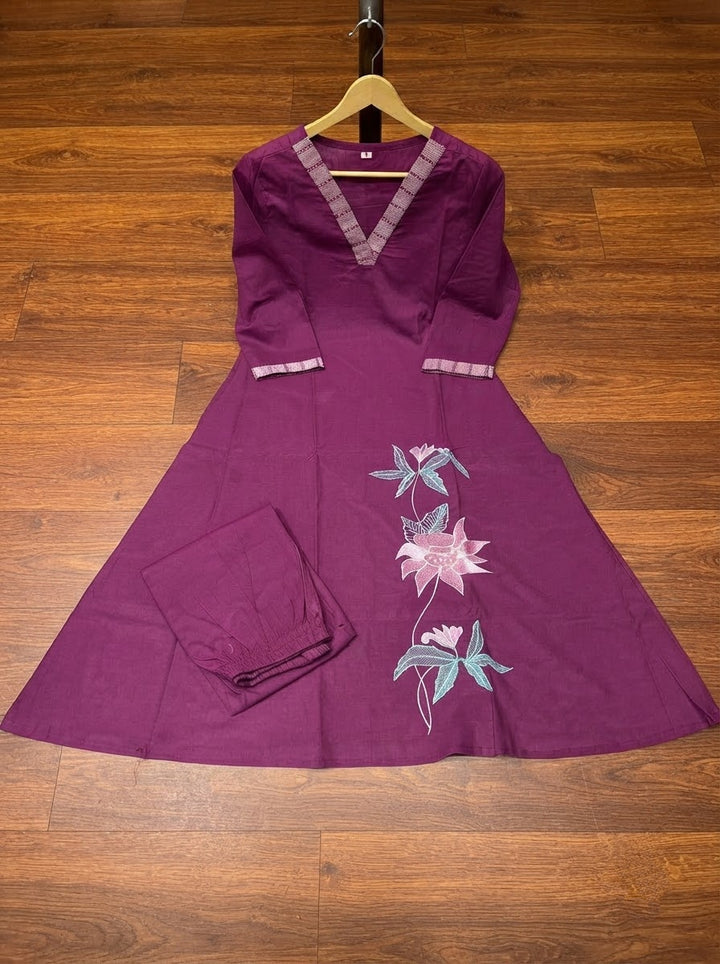 Avika Cotton Kurti Set