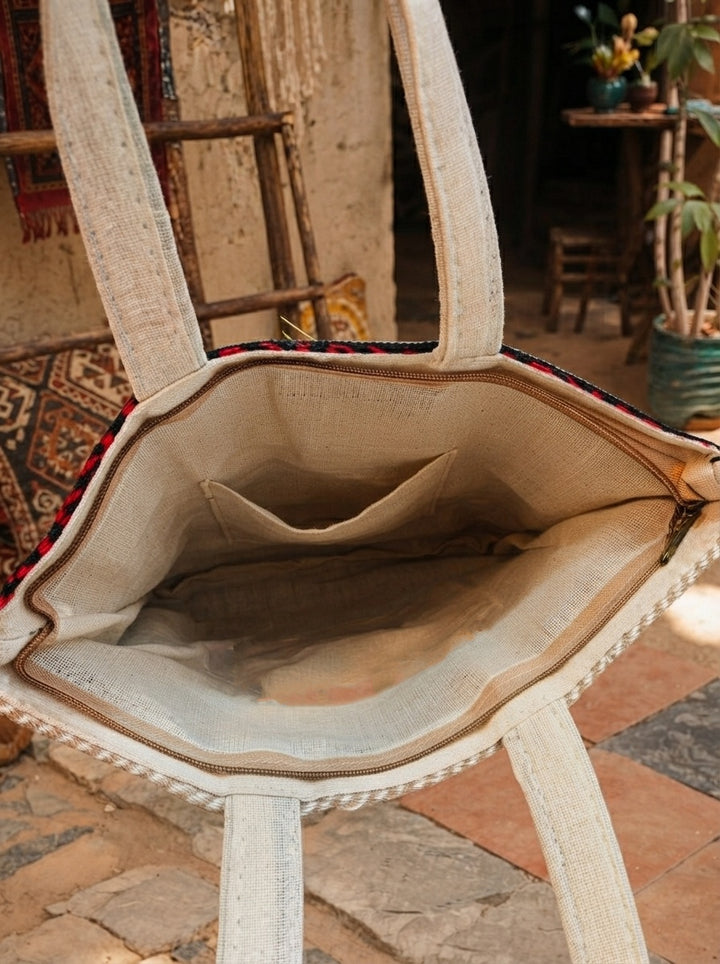 Carries your Story – Handcrafted Tote Bag