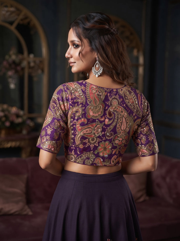 Kashish - Designer Crepe Blouse