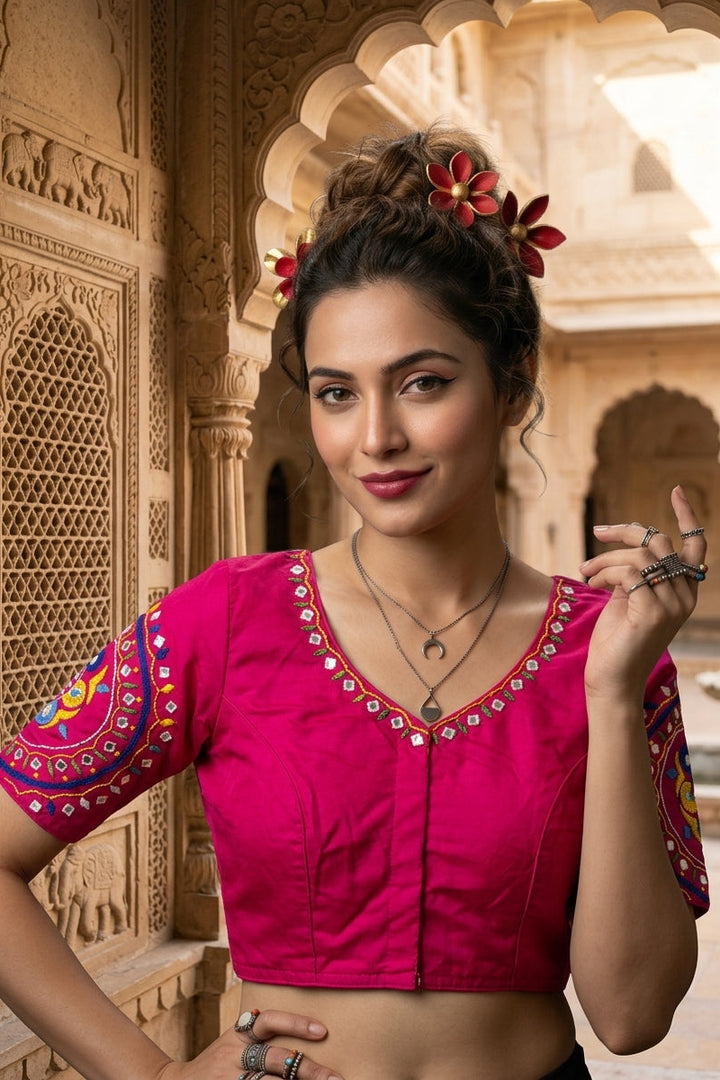 Mirror Mandala Blouse
