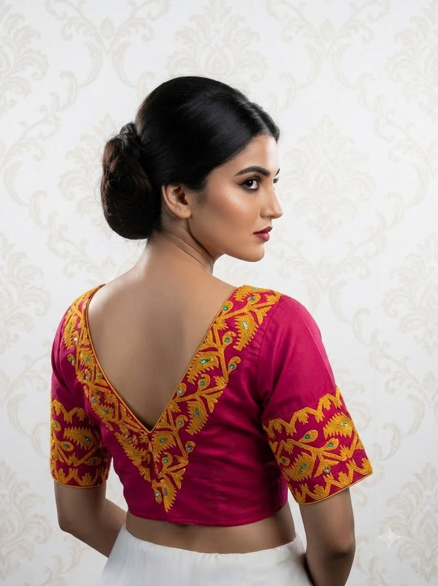 Sense Of Jamdani (Designer Blouse)