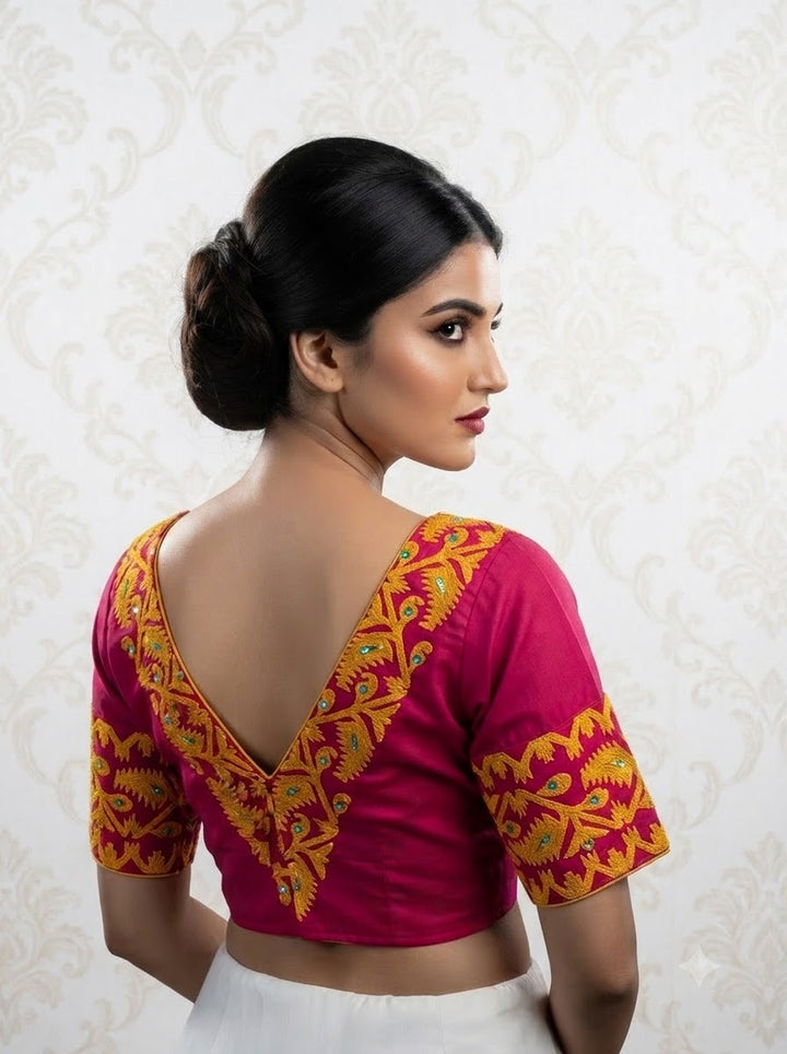 Sense Of Jamdani (Designer Blouse)