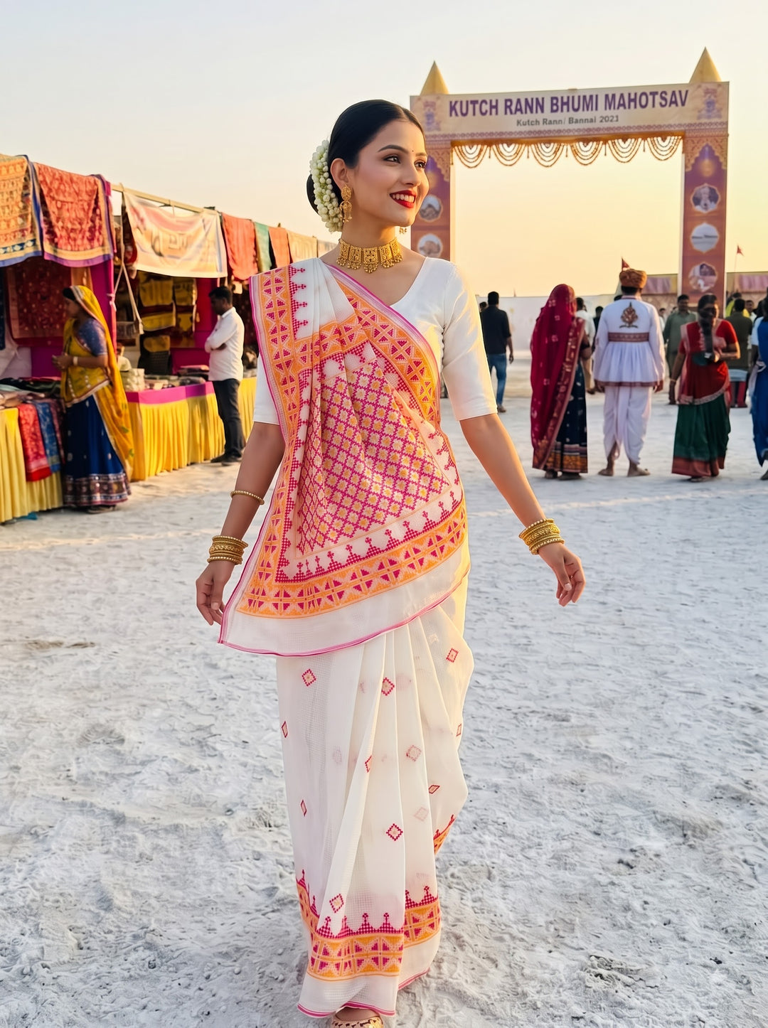 Kesar Katha - Reshom Kota Saree