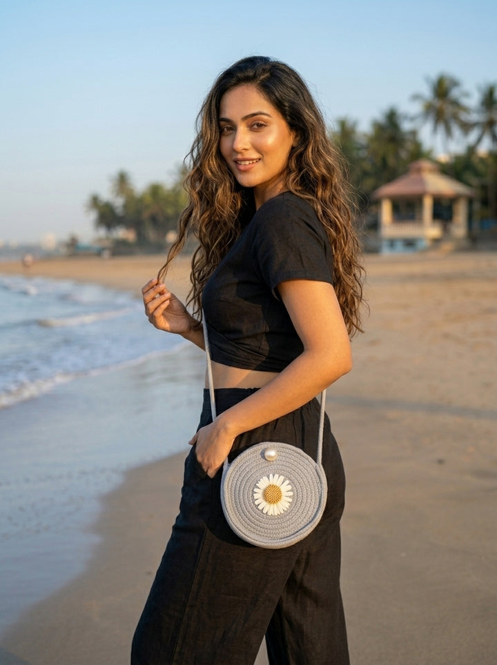 Round Sling Bag