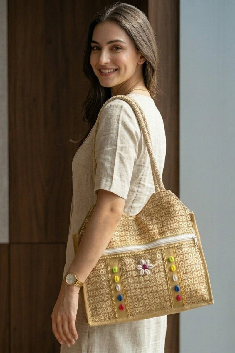 Crafted Adored - Boho Tote Bag