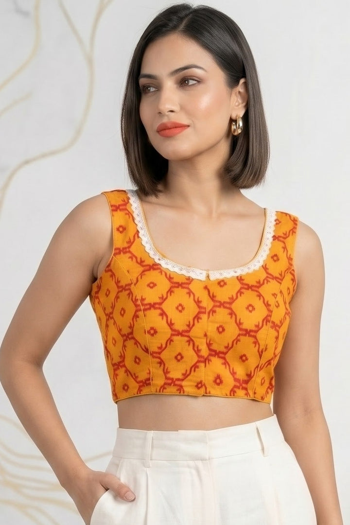 Be the Moment Jamdani Designer Blouse