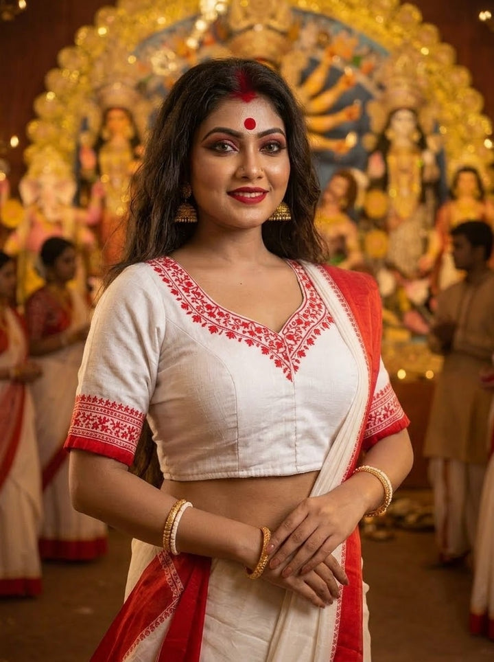 Adya Shakti Vichitra Silk Designer Blouse