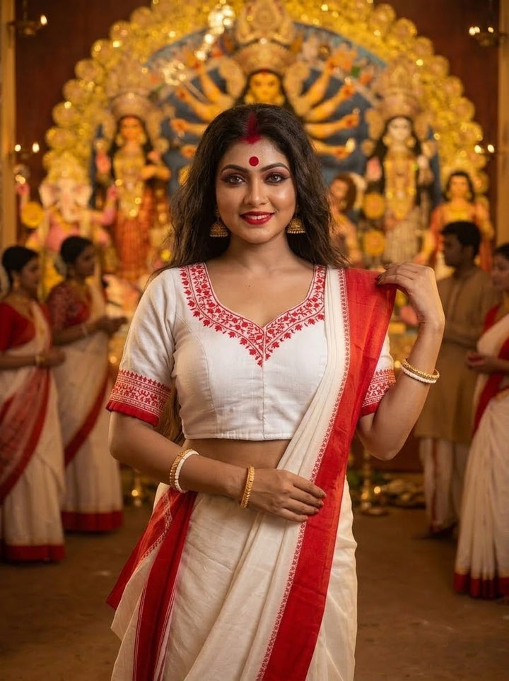 Adya Shakti Vichitra Silk Designer Blouse