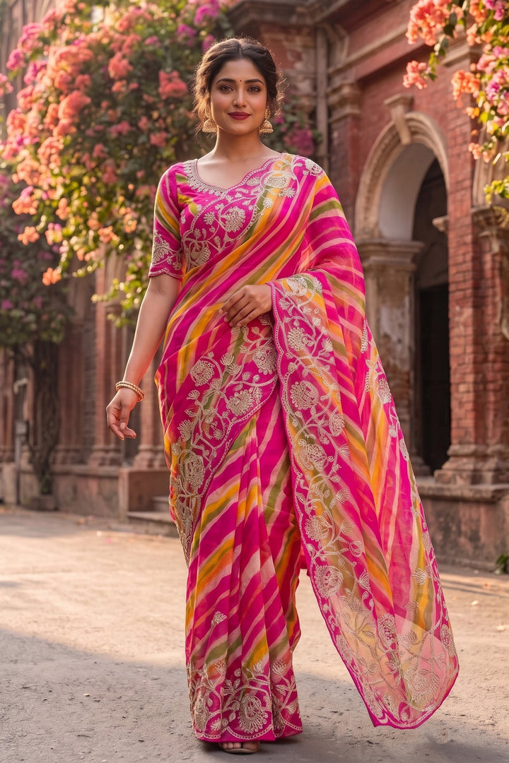 Trust in Beauty Chinnon Silk Saree