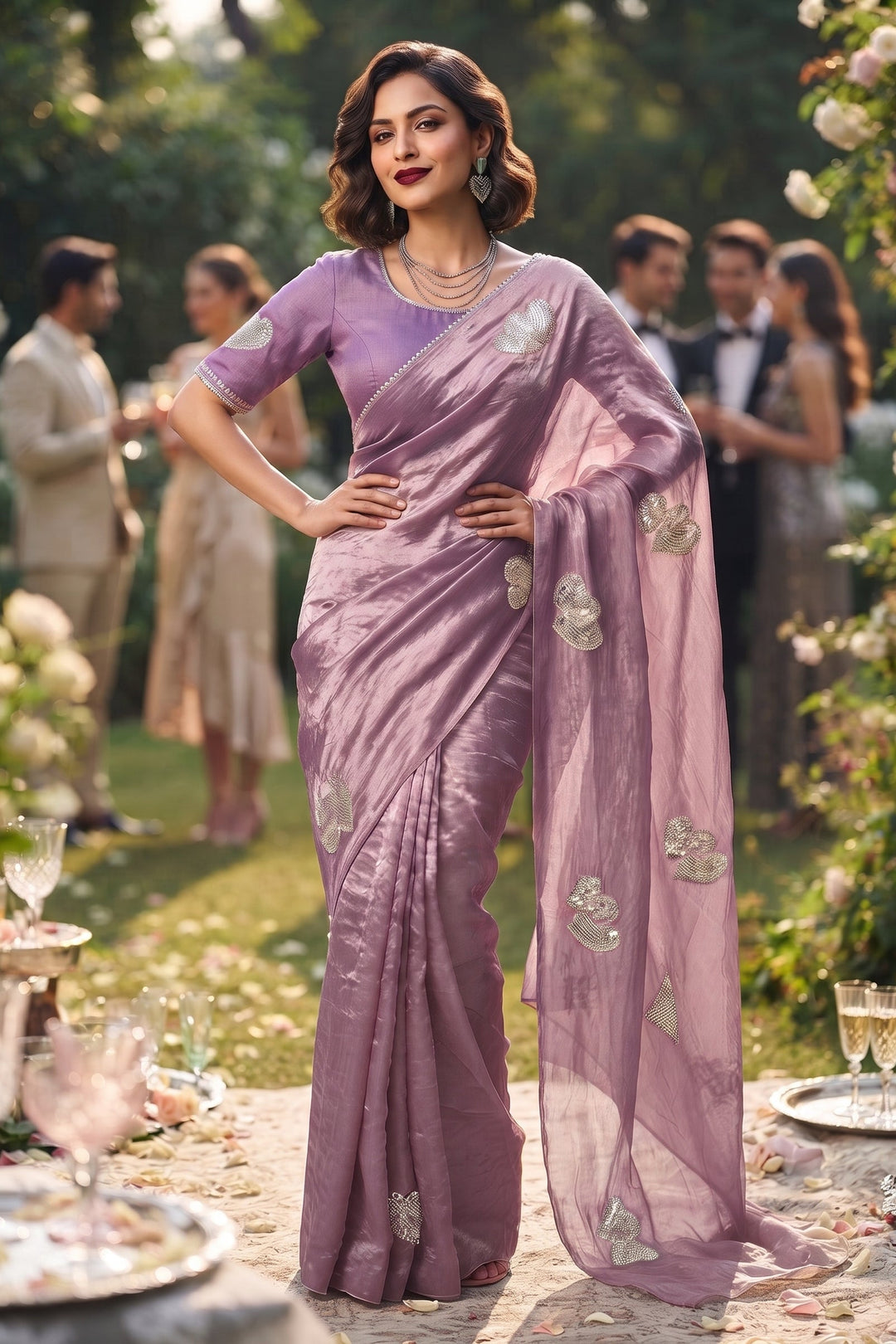 The Woven Crown Fancy Silk Saree