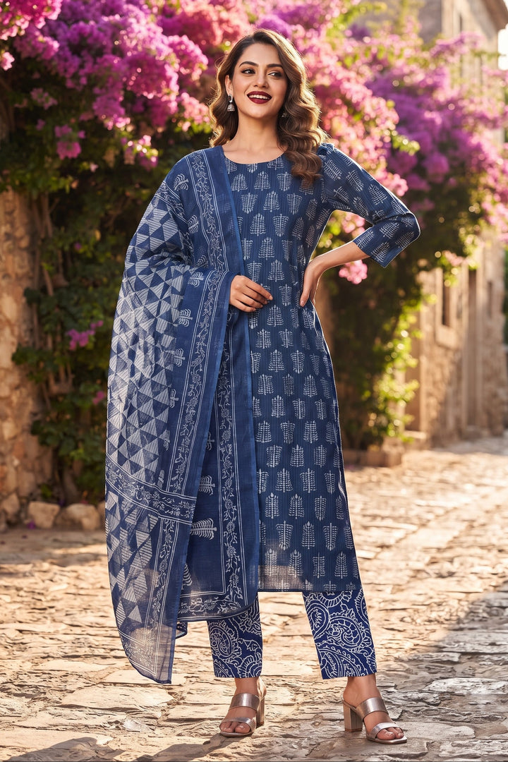 Forever Mine Cotton Kurti Set