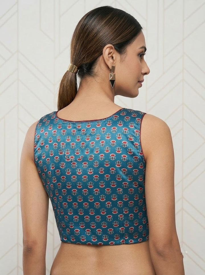 Sizzle Sphere -Modal Silk Blouse