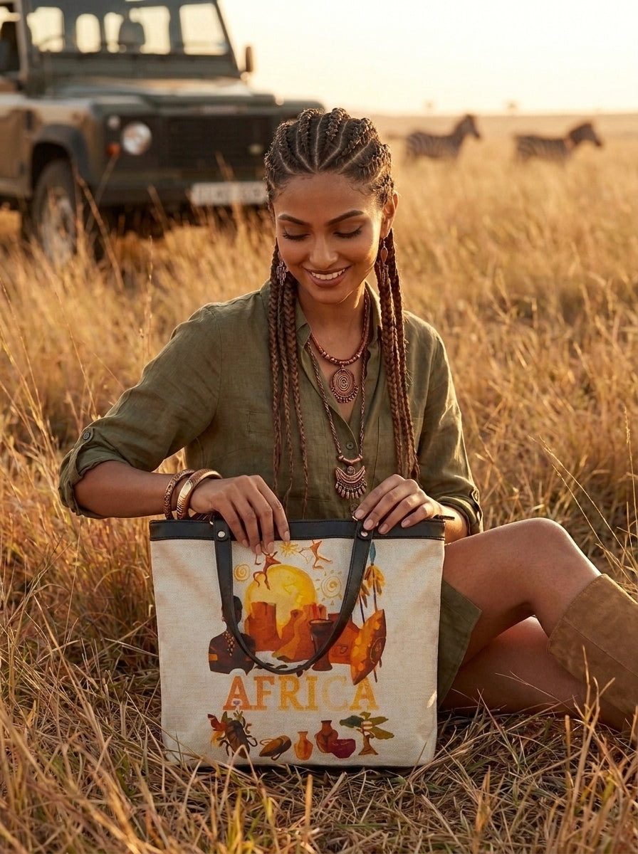 Cause It's Africa - Tote Bag