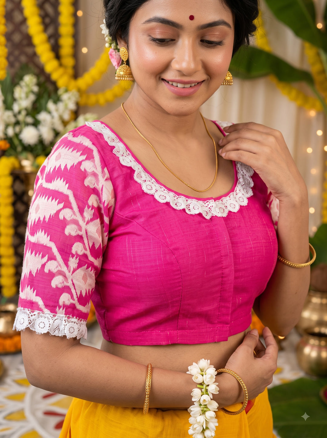Kuhu Jamdani Blouse