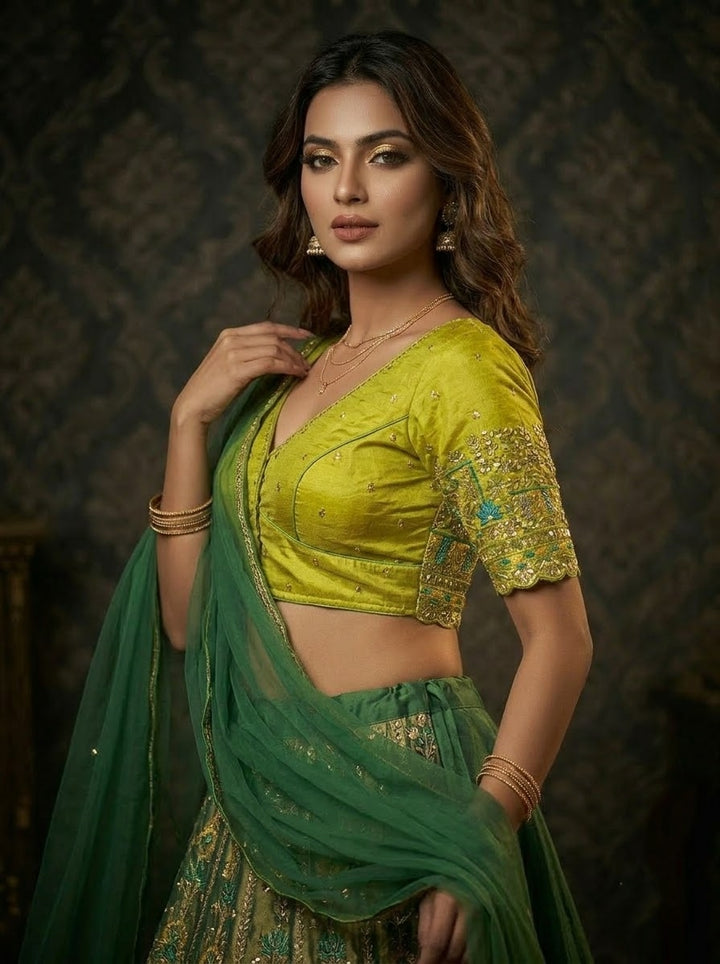 Beyond the Galaxy – Pitai Zari Designer Blouse