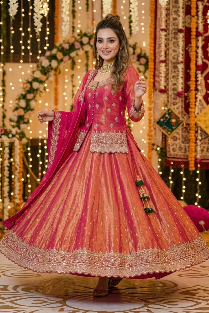 Ethnic Glam Fit Fancy Silk Lehenga