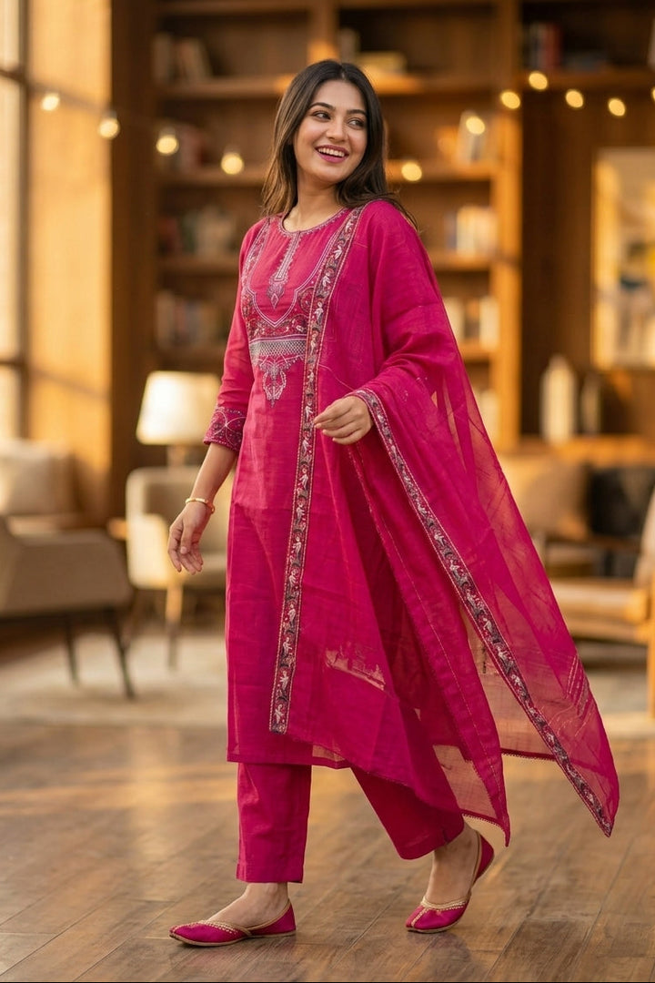 Remain Classic Cotton Kurti Set