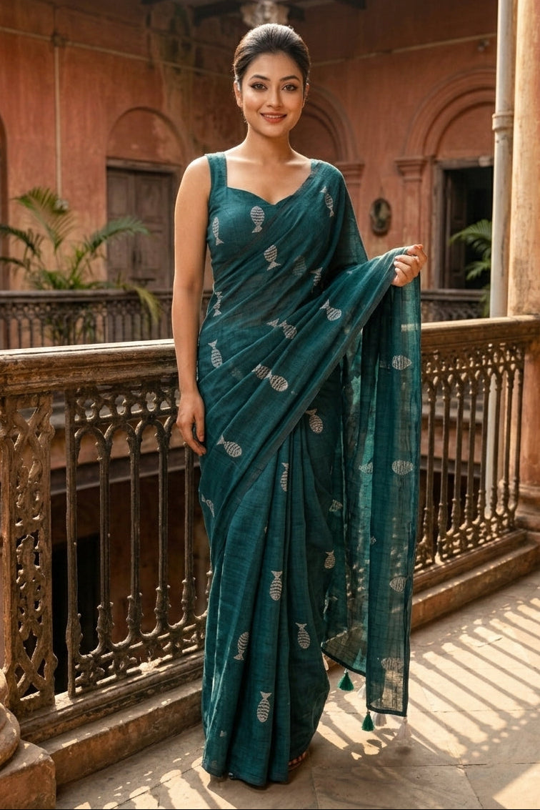 Sagarika Mul Cotton Saree
