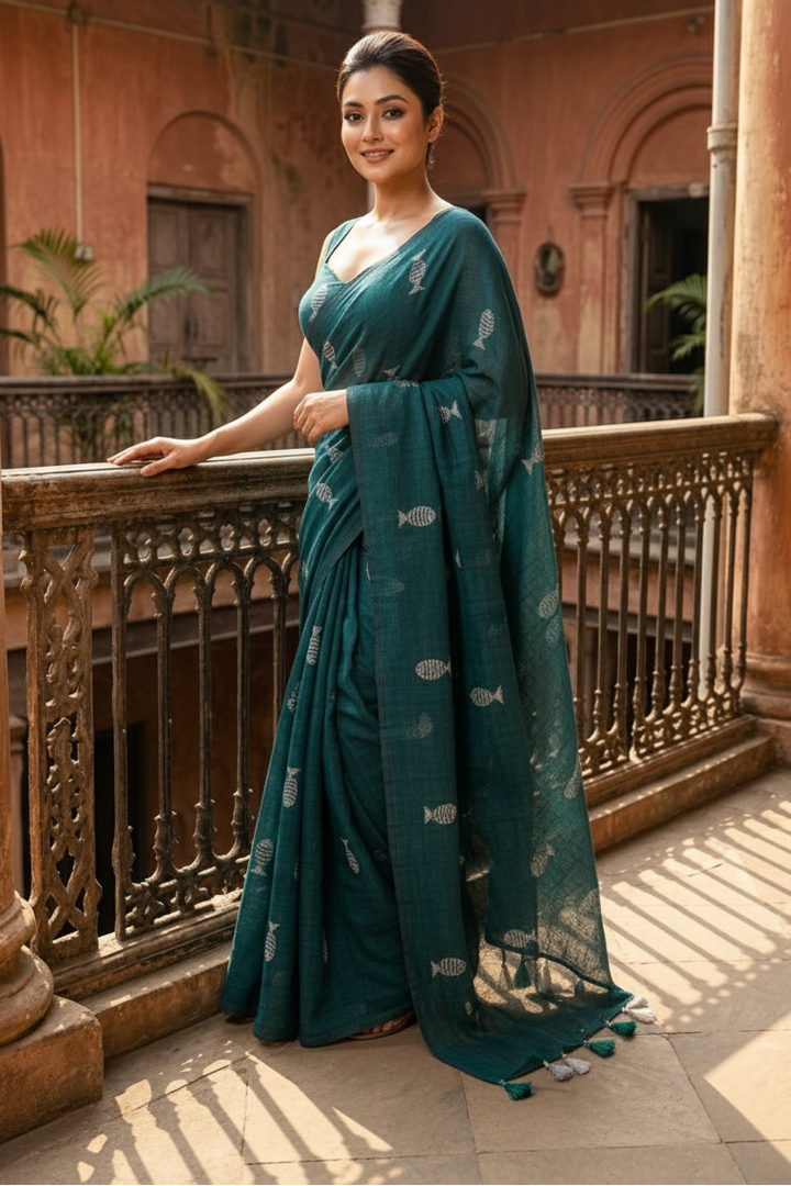 Sagarika Mul Cotton Saree