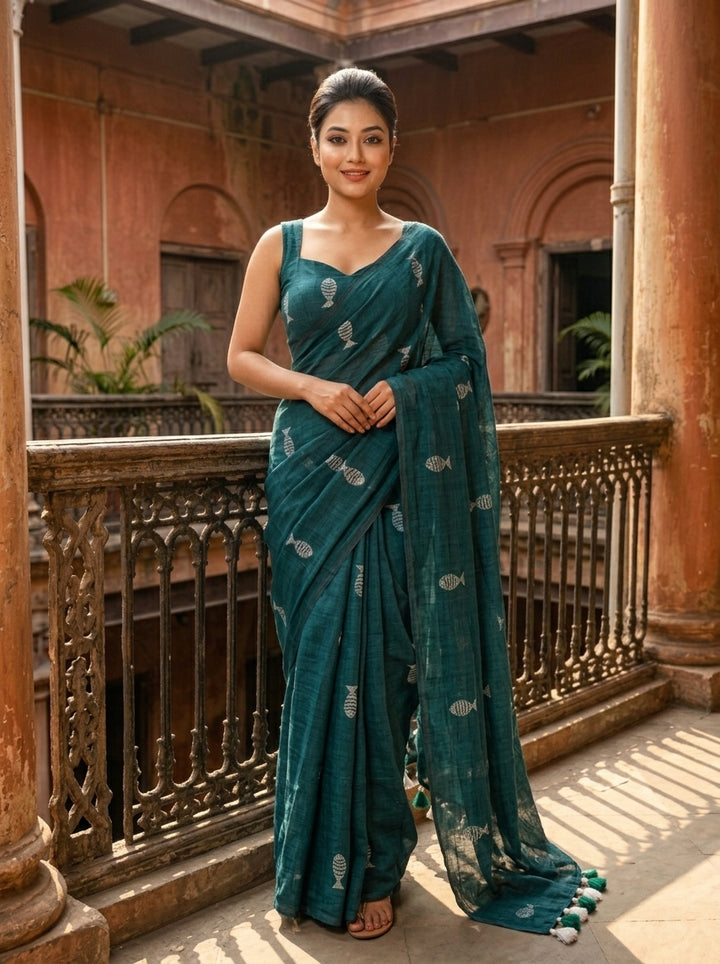 Sagarika Mul Cotton Saree
