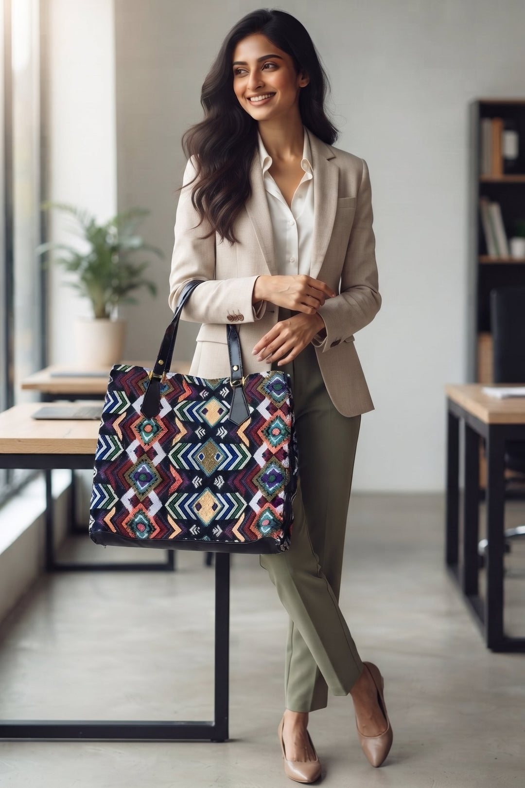 Work Mode On- Hand Bag