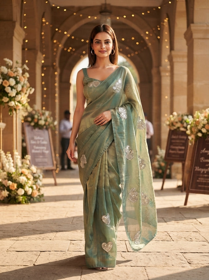 The Woven Crown Fancy Silk Saree