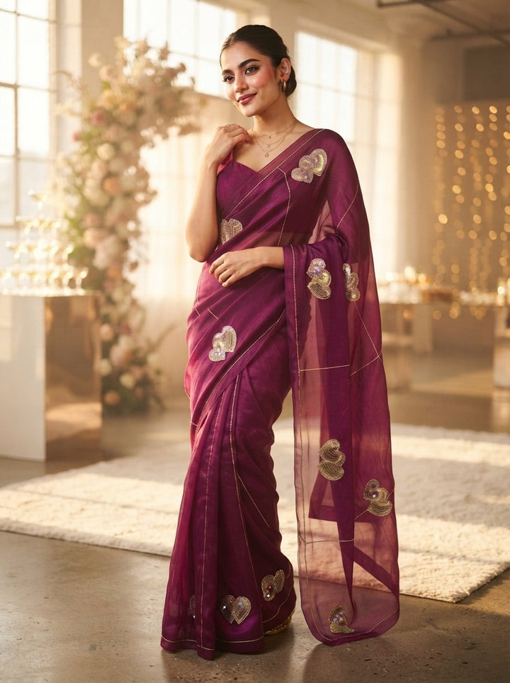 The Woven Crown Fancy Silk Saree