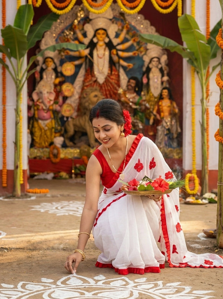 Kanak Roshni Cotton Silk Saree