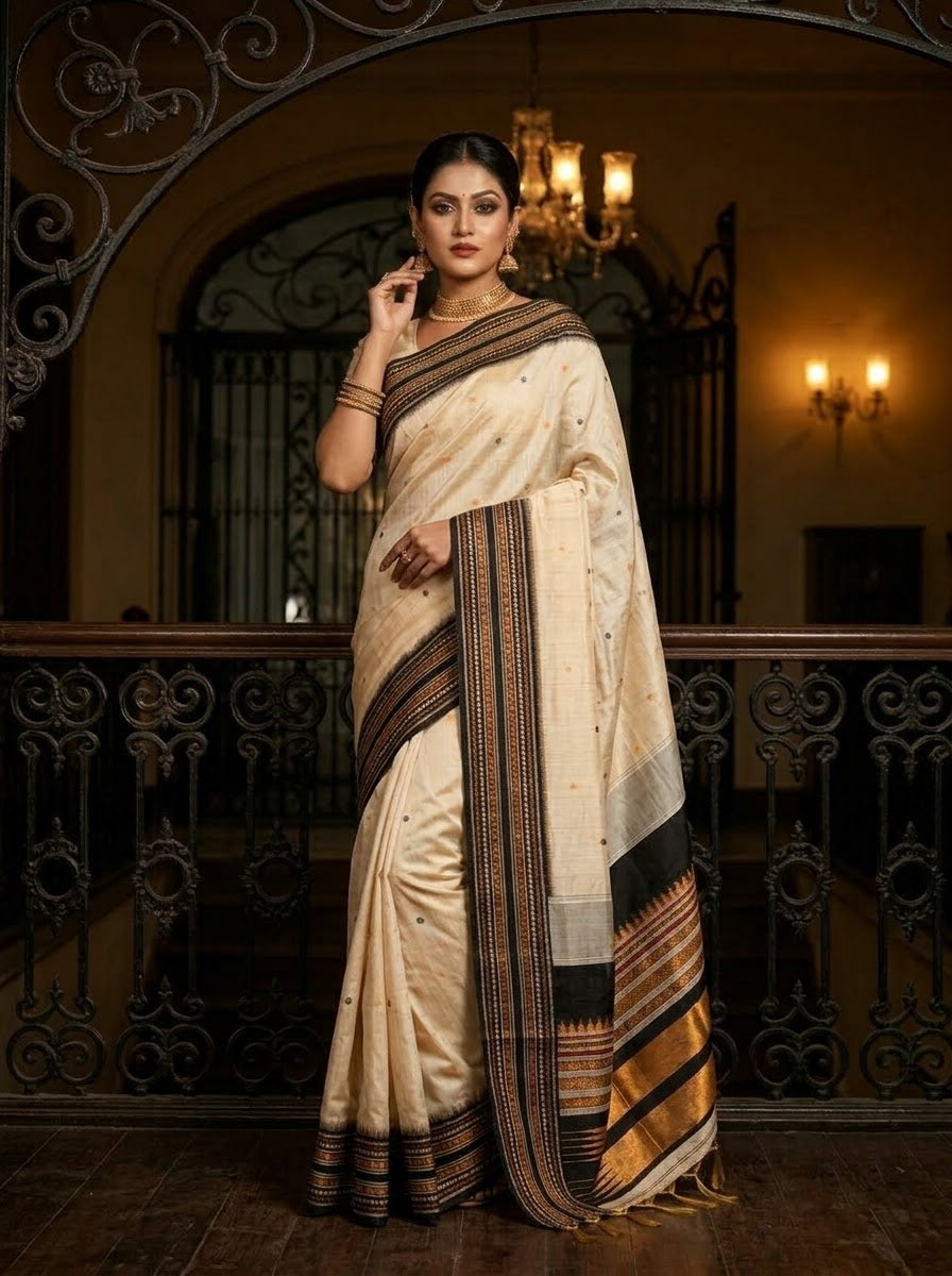 An Affair with Royalty Premium Semi Assam Silk Saree