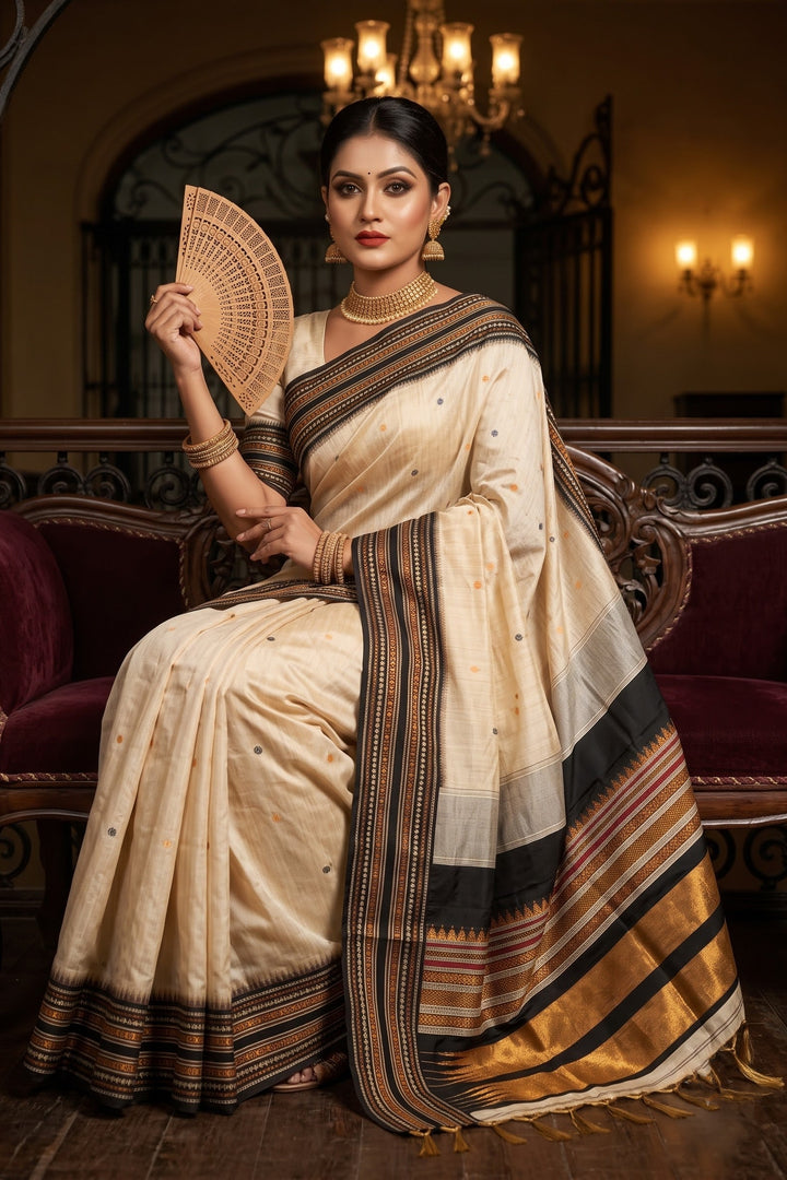 An Affair with Royalty Premium Semi Assam Silk Saree