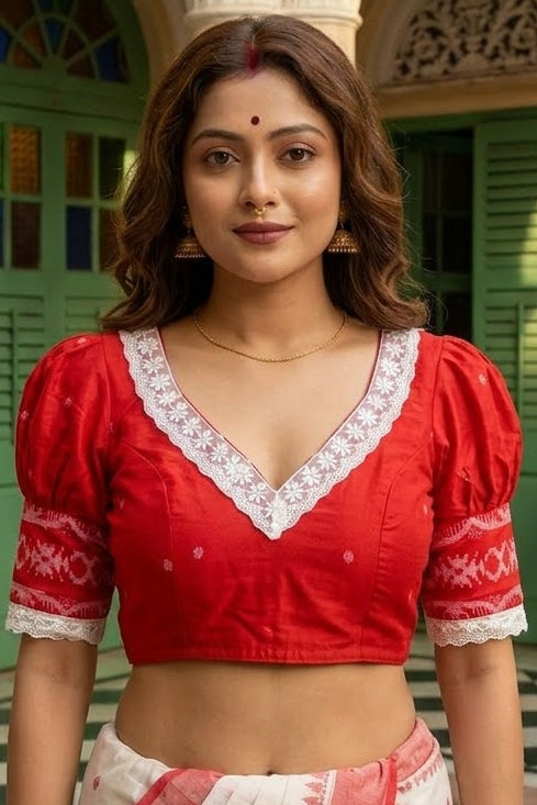 The Tune of Aagomoni Designer Blouse