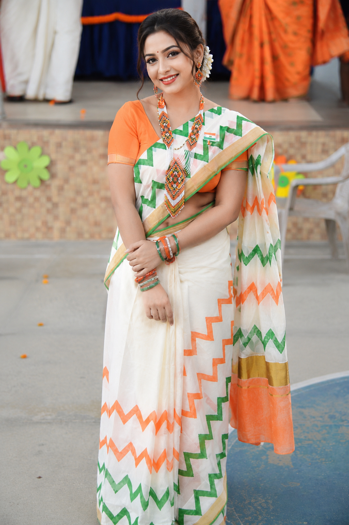 Vande Vastram Soft Kerala Cotton Saree
