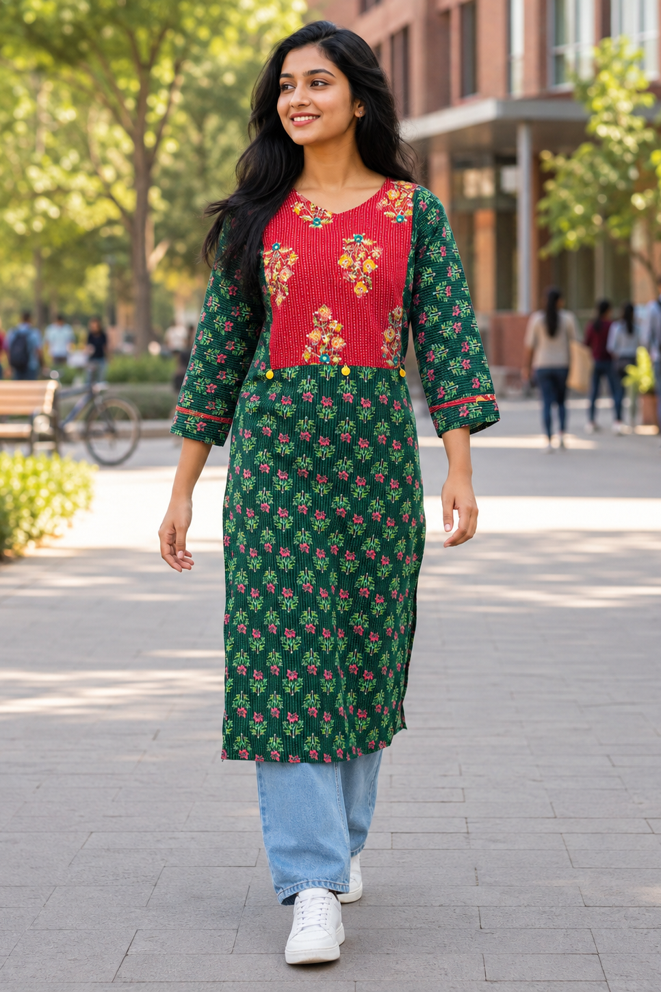 Little Sparkle-Kurti(Only Kurti)