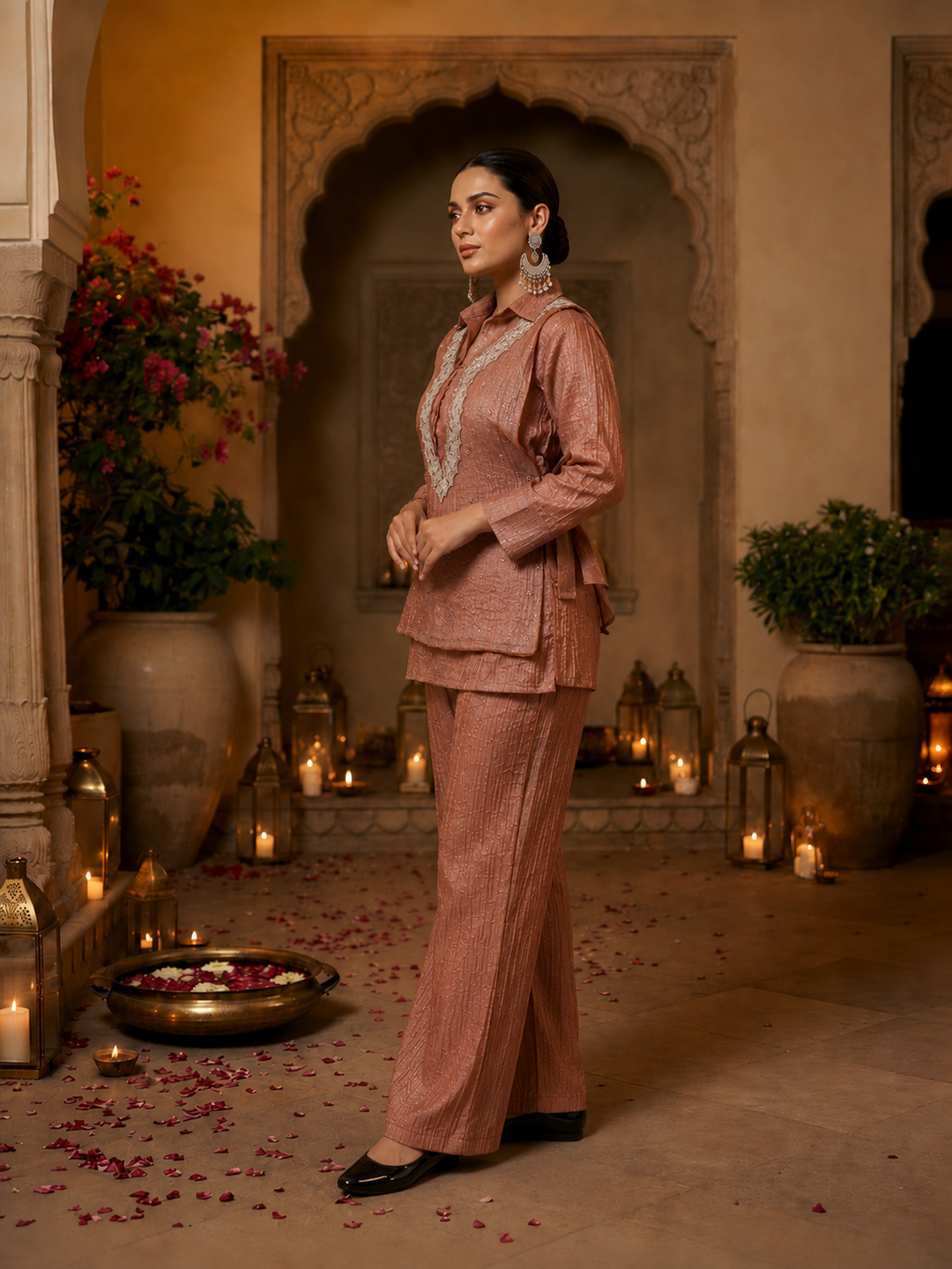 Velora Glimmer- Women’s 3 Piece Designer Party Wear set