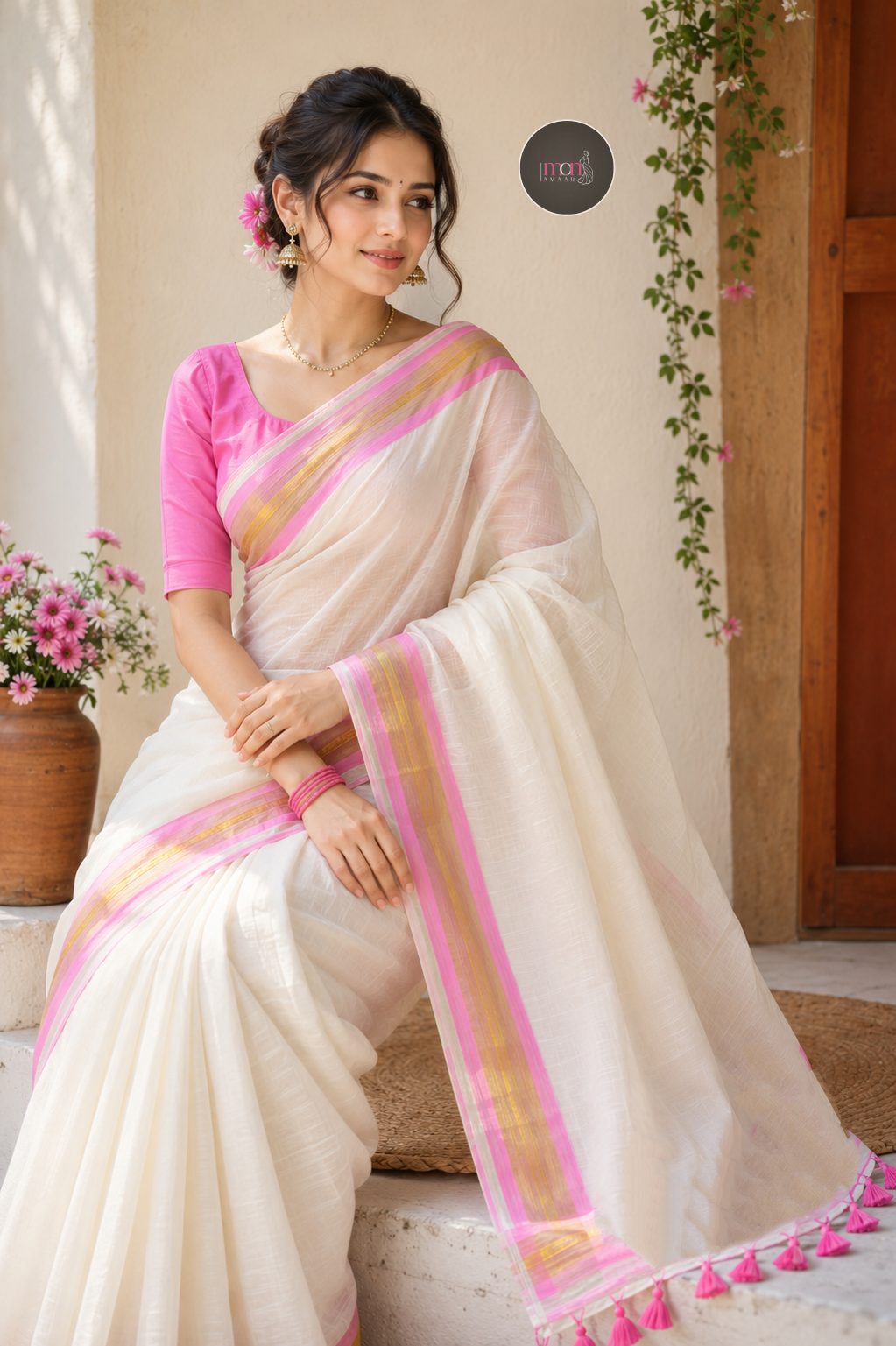 Ranimoti Mul Cotton Saree