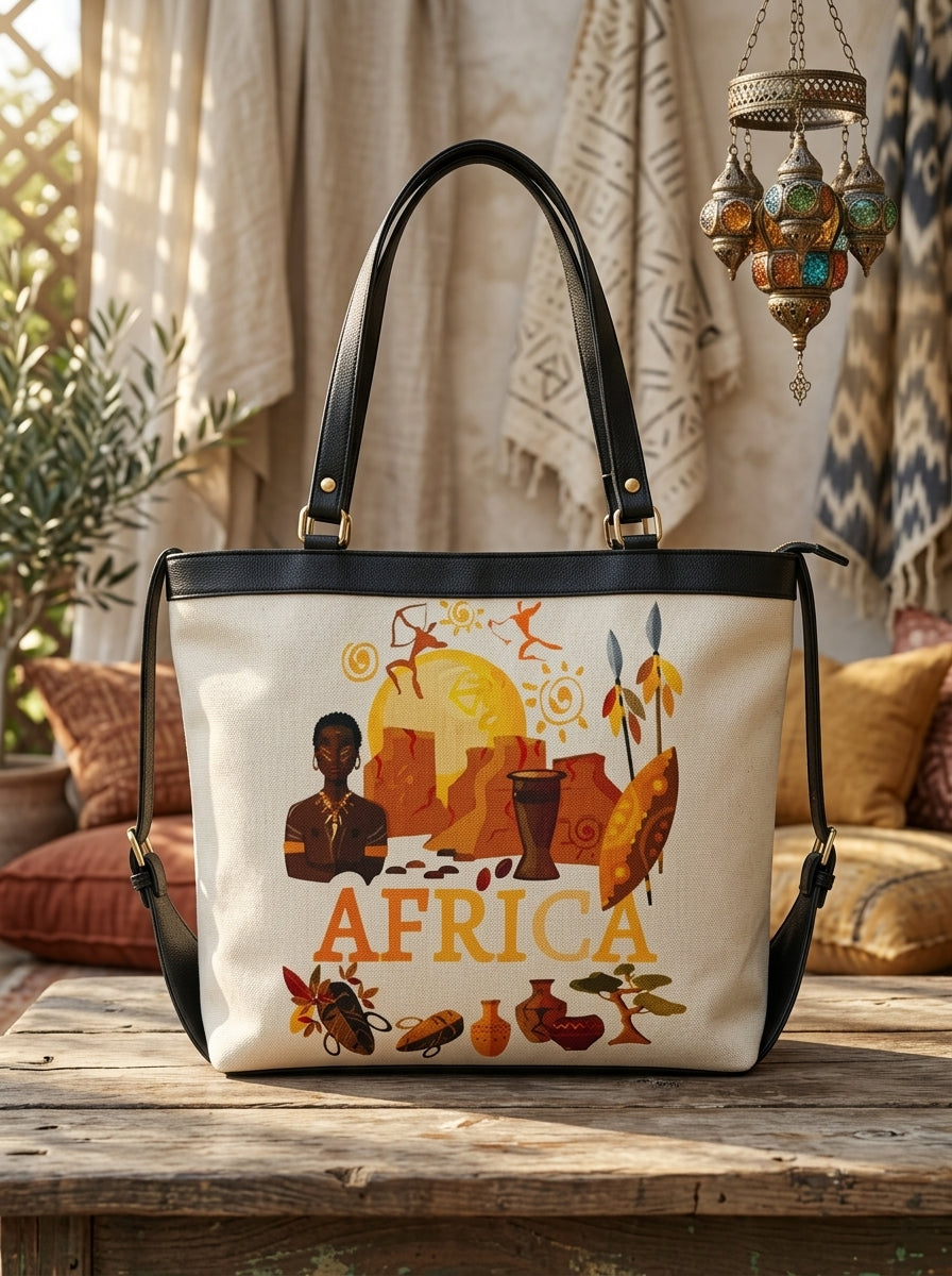 Cause It's Africa - Tote Bag