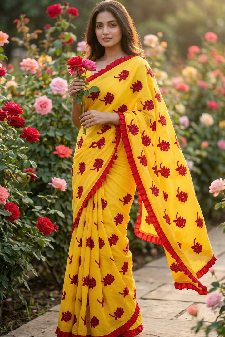 Kanak Roshni Cotton Silk Saree