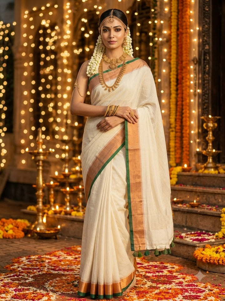 Swarnabhoomi Mul Cotton Saree
