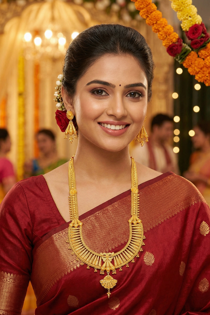 Gold A Like-Statement Necklace Set