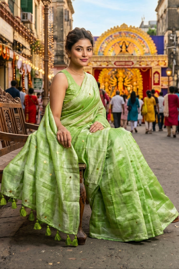 Mohini Tissu Cotton Saree